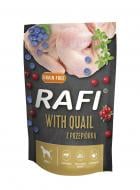 Корм влажный беззерновой для взрослых собак Rafi Dolina Noteci с перепелом 500 г Корм влажный беззерновой для взрослых собак Rafi Dolina Noteci с перепелом 500 г