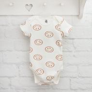 Боди унисекс Blanka Смайлик р.62-68 белый 110703