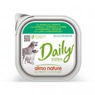 Паштет консервированный для всех пород Almo Nature Daily Dog с ягненком 300 г