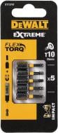 Набор бит DeWalt Impact Torsion Torx Т10 L=25 мм 5 шт. DT7379T