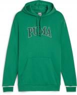 Джемпер Puma PUMA SQUAD HOODIE TR 67896986 р.S зеленый