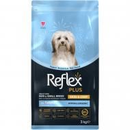 Корм сухой для кожи и шерсти собак малых пород Reflex Plus с лососем 3 кг