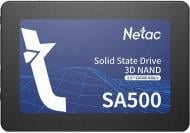 SSD-накопичувач Netac SA500 128GB 2,5" SATA 3D NAND (NT01SA500-128-S3X)