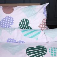 Наволочка Ranforce Elite 17-0533 Hearts 60x60 см мульти MirSon