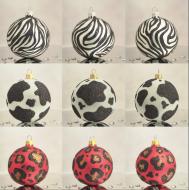 Набор елочных шаров Сафари d 85 мм 5 шт./уп.