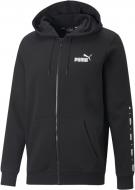 Джемпер Puma ESS+ TAPE FULL-ZIP HOODIE FL 67027001 р.L черный