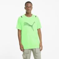 Футболка Puma TRAIN GRAPHIC RAGLAN TEE 52016531 р.L салатовый