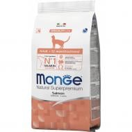 Корм сухий для котів Monge adult з лососем 10 кг