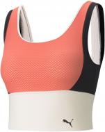 Майка Puma Train Fitted Crop Tank 52027524 р.XS помаранчевий