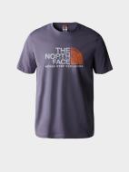 Футболка THE NORTH FACE M S/S RUST 2 TEE NF0A4M68IWA1 р.S фіолетовий