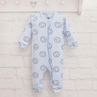 Комбинезон для мальчика Blanka Смайлик р.62 голубой 110709