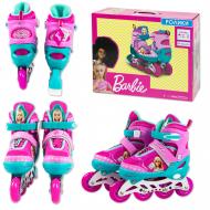 Роликові ковзани Disney Барбі RL2111 р. 31-34 рожевий