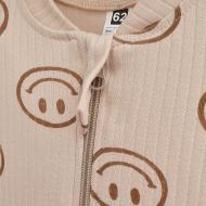 Комбинезон для мальчика Blanka Смайлик р.68 бежевый 110710