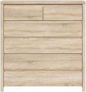 УЦЕНКА! Комод BRW Kaspian 6ш 1120x1045x405 мм/дуб сонома (S128-KOM6S-DSO/DSO) (УЦ №2971)