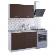 УЦІНКА! Кухня ROKO дуб венге/білий ЛДСП 1,2 м (УЦ №2971)