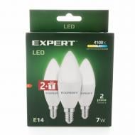 Лампа светодиодная Expert C37 7 Вт C37 матовая E14 175 В 4100 К