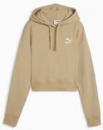 Джемпер Puma BETTER CLASSICS CROPPED HOODIE TR 62422983 р.XS бежевий