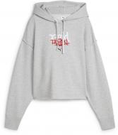 Джемпер Puma PUMA X X-GIRL GRAPHIC HOODIE TR 62470804 сірий Джемпер Puma PUMA X X-GIRL GRAPHIC HOODIE TR 62470804 сірий