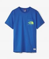 Футболка THE NORTH FACE M BERKELEY CALIFORNIA POCKET TEE NF0A55GDLV61 р.S голубой