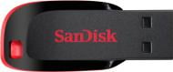 Флеш-память USB SanDisk Cruzer Blade 64 ГБ USB 2.0 black/red