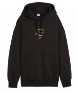 Джемпер Puma DOWNTOWN OVERSIZED GRAPHIC HOODIE TR 62435701 р.S черный