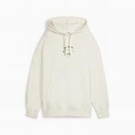 Джемпер Puma DOWNTOWN OVERSIZED GRAPHIC HOODIE TR 62435799 р.L бежевий