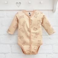 Боди унисекс Blanka Зайчик р.50-56 бежевый 110718