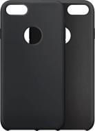 Накладка на корпус Luxe Cube Liguid silicone case Mystik Blac для Apple iPhone 7