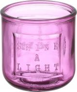 Подсвечник Shine a light 300 мл Фуксия San Miguel Подсвечник Shine a light 300 мл Фуксия San Miguel