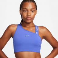 Бра Nike W NP DF SWSH ASYMMETRIC BRA DM0570-413 р.S голубой