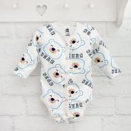 Боди унисекс Blanka Мишка р.56-62 белый 110719