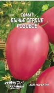 Семена Насіння України томат Бычье сердце розовое 0,1 г (4820069491436)