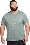 Футболка Nike NK DF RISE 365 SS CZ9184-338 р.2XL зеленый