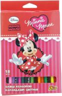 Карандаши цветные Minnie Mouse шестиграные Olli