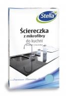 Серветка Stella Pack мікрофібра для кухні 35х35 см 1 шт./уп. блакитна