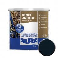 Aura® Luxpro Remix Anticor глянец RAL 9005 черный 0,75 л