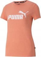 Футболка Puma ESS Logo Heather Tee 58687624 р.L оранжевый Футболка Puma ESS Logo Heather Tee 58687624 р.L оранжевый