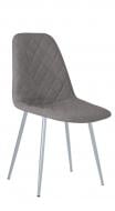 Стул обеденный Nowy Styl LIYA FX ALU (BOX-1) RMB SORO-93 серый / алюминий