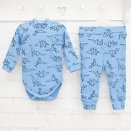 Комплект Blanka Діно блакитний р.62-68 110724