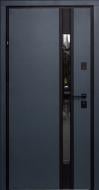 Дверь входная Страж Optima Street Plus SMS Rio S 87L Антрацит RAL 7016 870x2050 мм левая