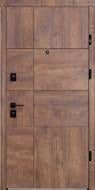 Дверь входная Страж Straj Lux Terra S New 95R спил дерева коньячный 2040x950 мм правая Дверь входная Страж Straj Lux Terra S New 95R спил дерева коньячный 2040x950 мм правая