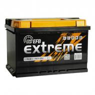 Аккумулятор автомобильный Extreme EFB 78Ah 750A 12V «+» справа (@048048049073100110099)