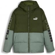 Пуховик Puma PUMA POWER HOODED JACKET 67538931 р.M зеленый