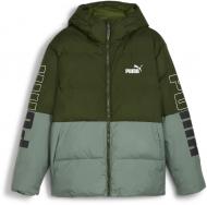 Пуховик Puma PUMA POWER HOODED JACKET 67538931 р.S зеленый Пуховик Puma PUMA POWER HOODED JACKET 67538931 р.S зеленый