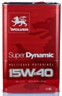 Моторное масло Wolver Super Dynamic 15W-40 4 л