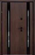 Двері вхідні Straj Berez Sms Plus 1.5 Slim P / Double 1200L дуб 1220x2050 мм ліві