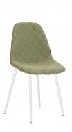 Стул обеденный Nowy Styl LIYA FX WHITE (BOX-1) GD-67 оливковый/белый