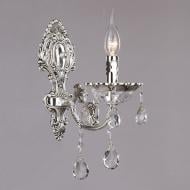 Бра Strotskis Carolina 1x60 Вт E14 сріблястий 230/1