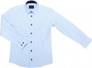 Сорочка дитяча INGVAR 30112/4 р.128 блакитний із принтом