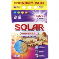 Стиральный порошок для машинной и ручной стирки SOLAR Universal Vanilla Orchid 2,4 л 2,4 кг 12 шт.